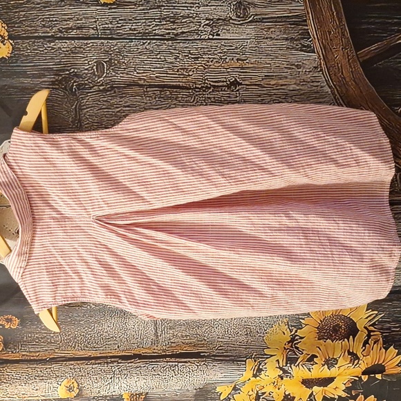 Faded Glory Red and White Cotton Top - Picture 3 of 3